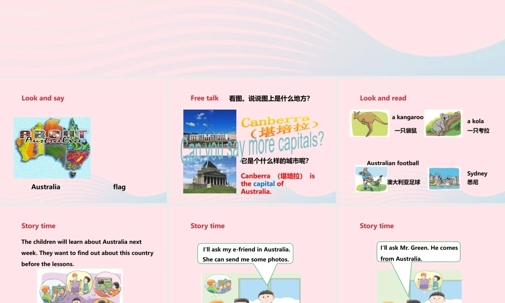 Unit 6 An interesting country 第1课时 课件