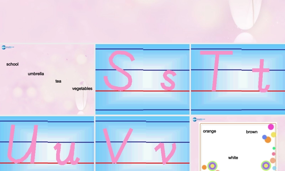 2014秋三年级英语上册 Lesson 11 Orange, Brown, White, Black课件4 冀教版