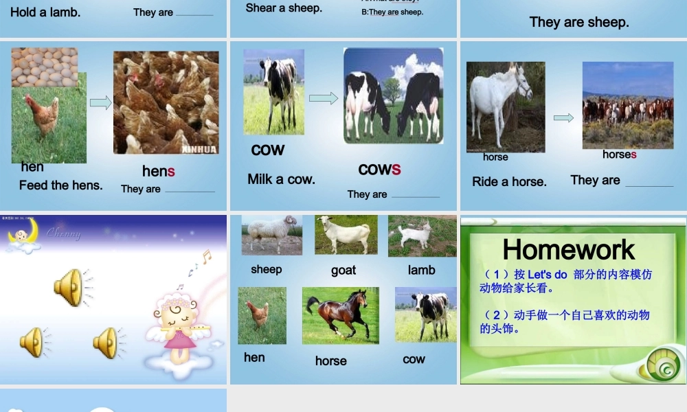 unit 6 at a farm ppt