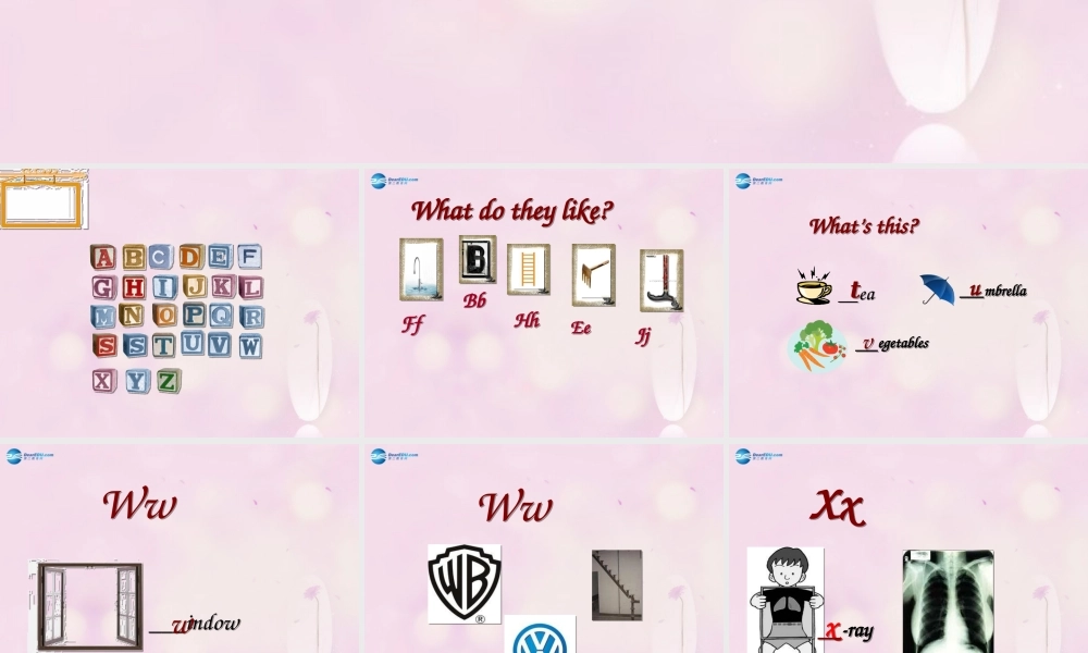 2014秋三年级英语上册 Lesson 12 More Letters课件1 冀教版