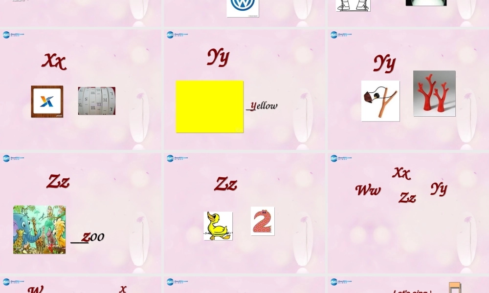 2014秋三年级英语上册 Lesson 12 More Letters课件1 冀教版