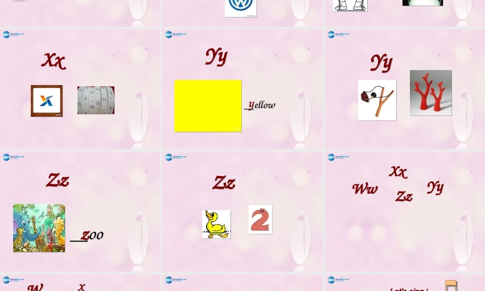 2014秋三年级英语上册 Lesson 12 More Letters课件2 冀教版