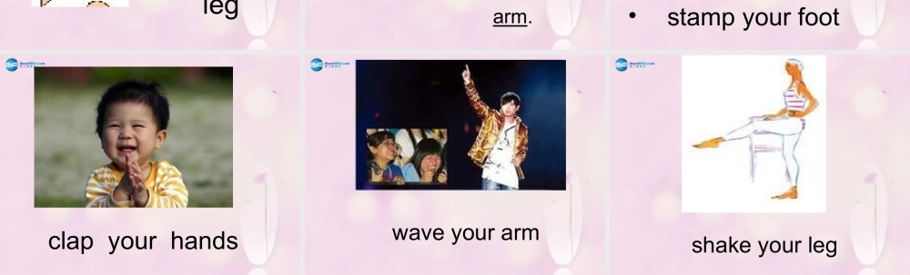 2014秋三年级英语上册 Lesson 14 My Body课件1 冀教版