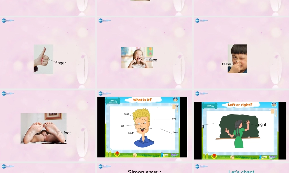 2014秋三年级英语上册 Lesson 15 Left and Right课件 冀教版