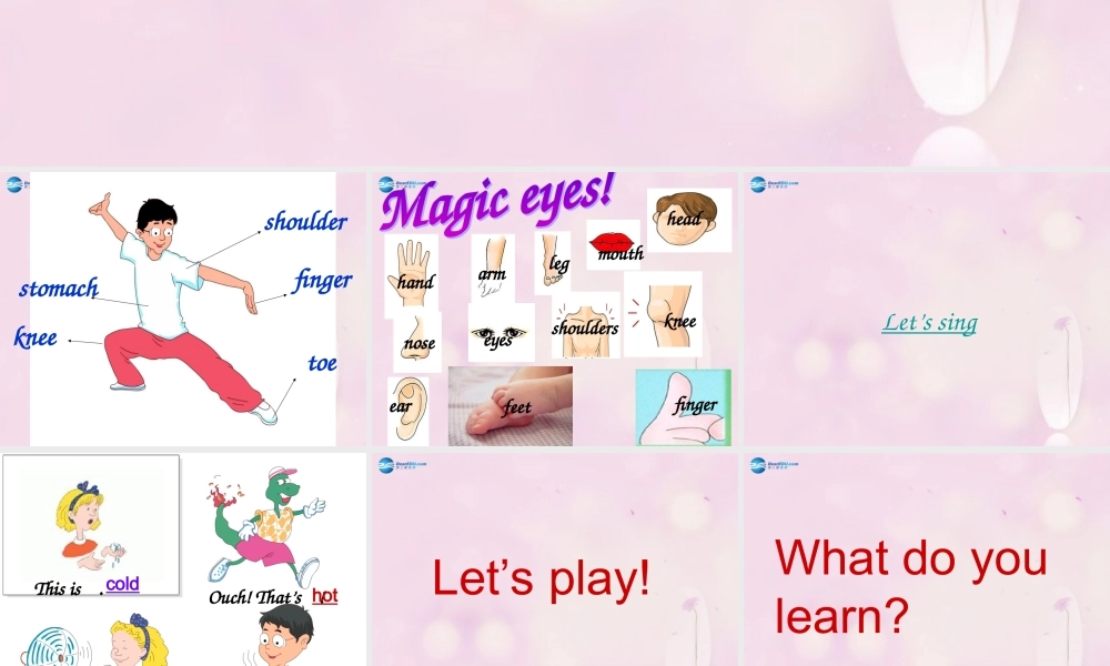 2014秋三年级英语上册 Lesson 16 Warm and Cool课件6 冀教版