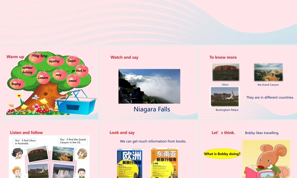 2020春六年级英语下册 Unit 7 Summer holiday plans（Culture time Cartoon time Checkout time）课件+素材 （新版）牛津译林版