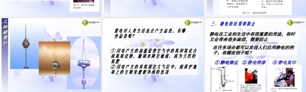 四年级科学下册 生活中的静电现象课件（1） 教科版