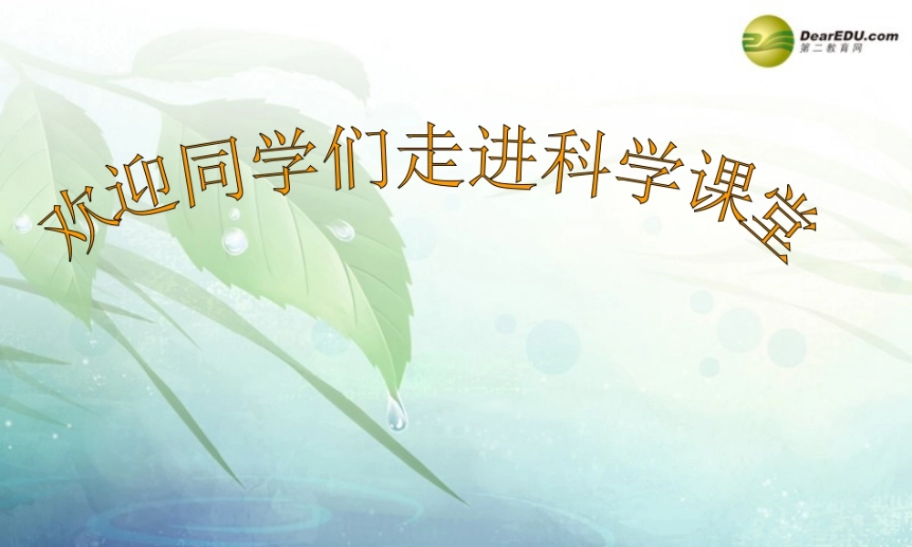 四年级科学下册 生活中的静电现象课件（3） 教科版