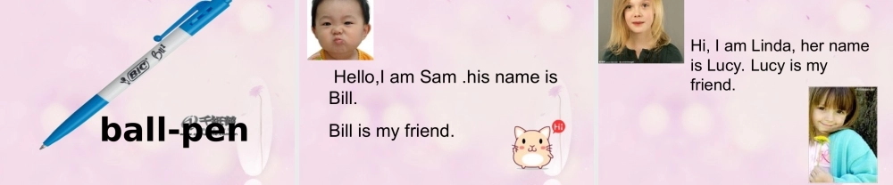 2014秋三年级英语上册 Module 1 Unit 1 I’m Sam课件4 外研版（一起）