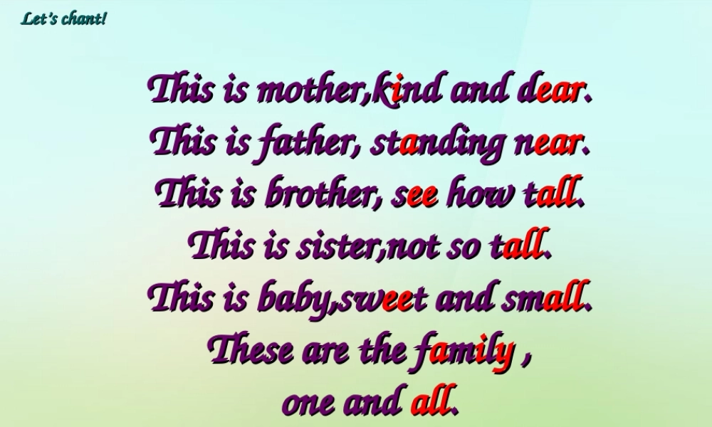 四年级英语上册《Module 4 Unit 10 My New Neighbours》课件1 广州版广州版小学四年级上册英语课件