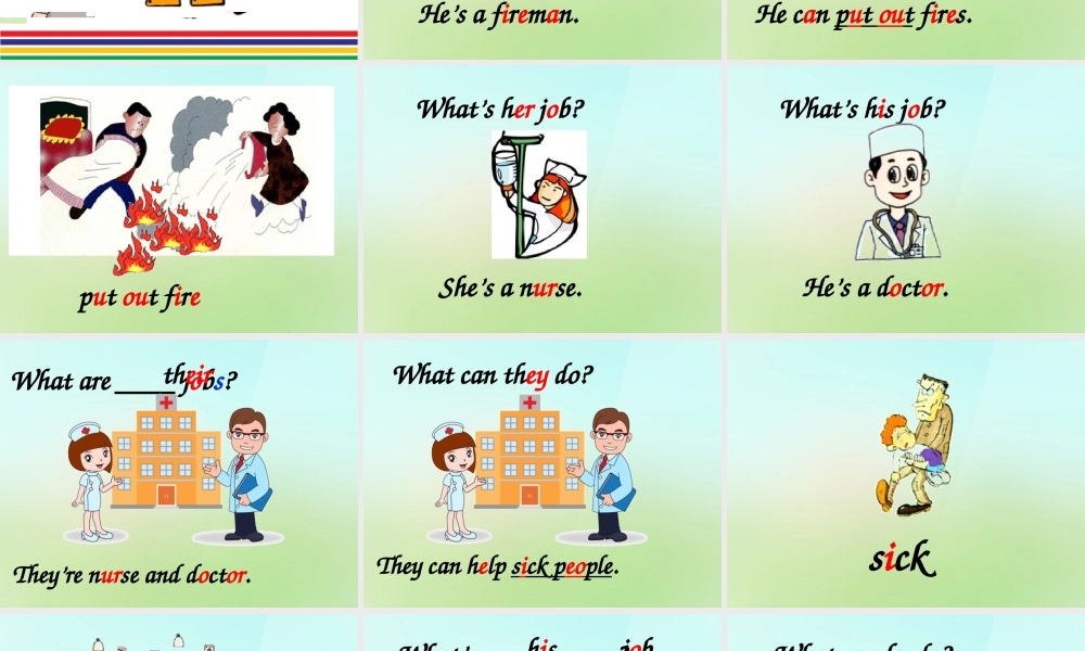 四年级英语上册《Module 4 Unit 10 My New Neighbours》课件1 广州版广州版小学四年级上册英语课件