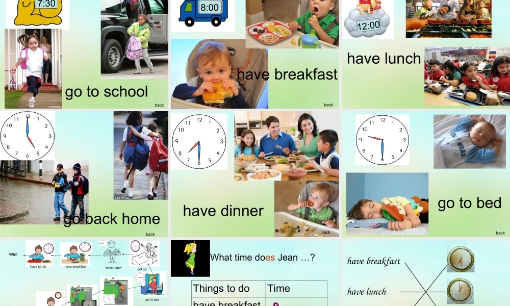 四年级英语上册《Module 5 Unit 13 Time to Eat》课件1 广州版广州版小学四年级上册英语课件