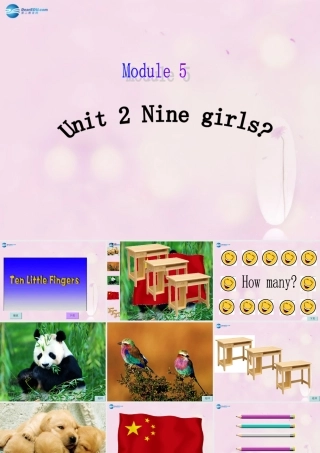 2014秋三年级英语上册 Module 5 Unit 2 Nine girls课件5 外研版（一起）