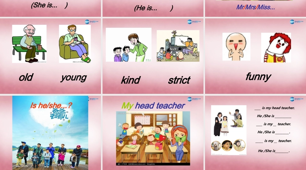 五年级英语上册 Unit1 What's he like（第1课时）课件 人教PEP