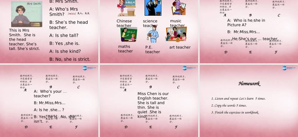 五年级英语上册 Unit1 What's he like课件1 人教PEP