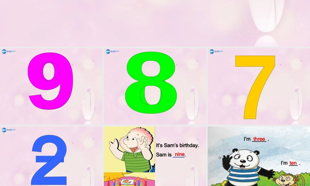 2014秋三年级英语上册 Module 6 Unit 2 How old are you课件1 外研版（一起）