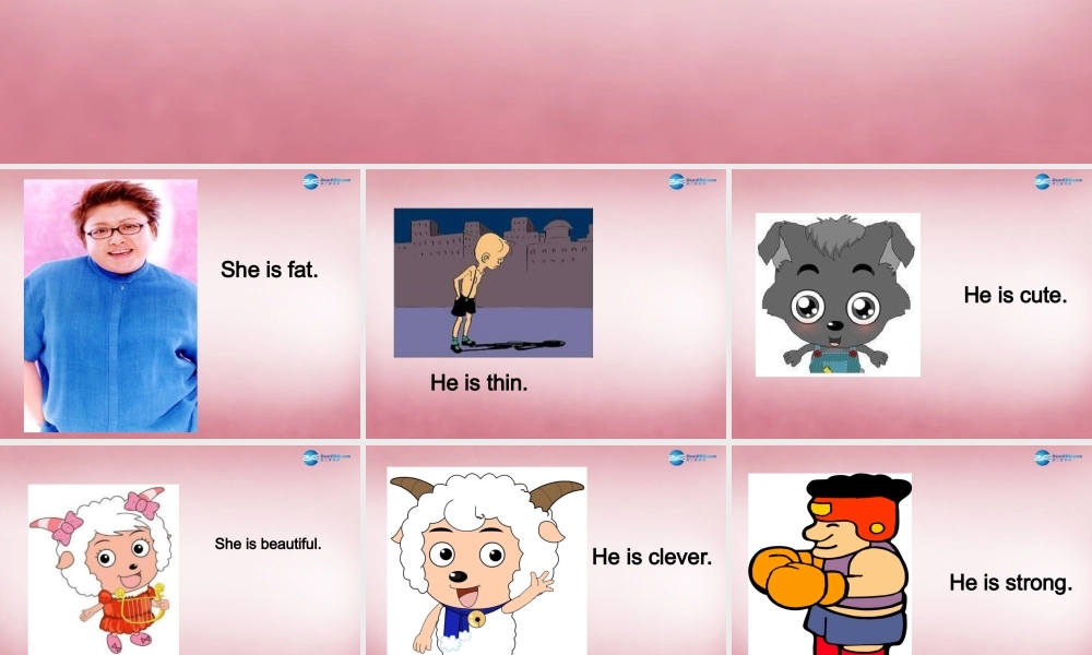 五年级英语上册 Unit1 What's he like课件3 人教PEP