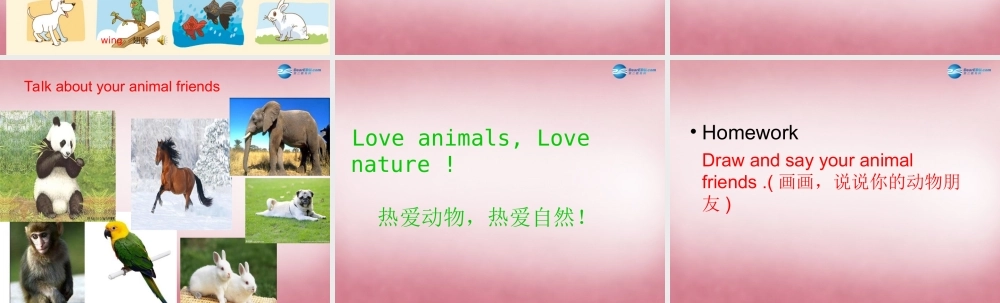 五年级英语上册 Unit3 Our animal friends课件2 译林版