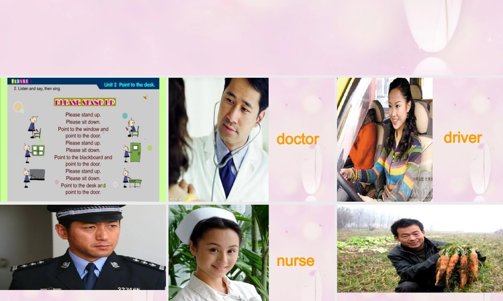 2014秋三年级英语上册 Module 9 Unit 2 He’s a doctor课件5 外研版（一起）