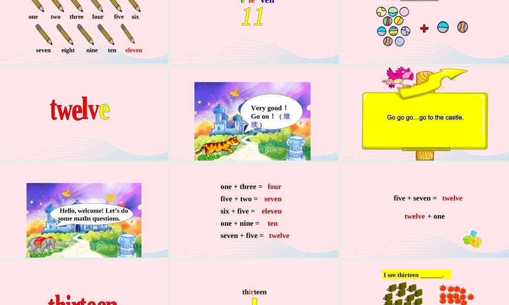 2020春三年级英语下册 Unit 6 How many A Let's learn Let's chant课件+素材 人教PEP版