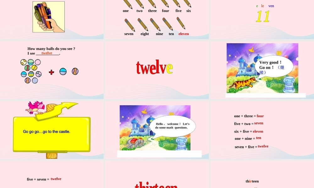 2020春三年级英语下册 Unit 6 How many Part A Let's learn课件+素材 人教PEP版