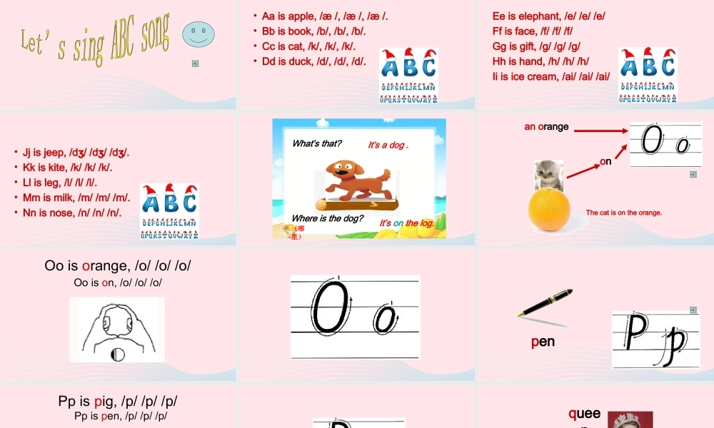 2019秋三年级英语上册 Unit 5 Let's eat A Letters and sounds教学课件（附教学思路） 人教PEP版