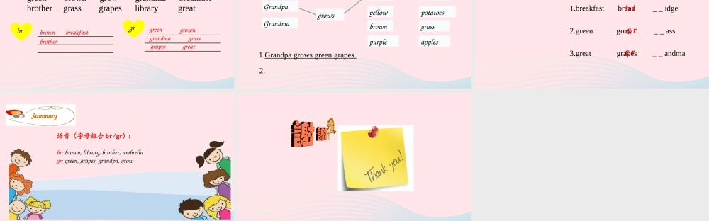 2020春五年级英语下册 Unit 2 My favourite season Part A Let's spell课件+素材 人教PEP版