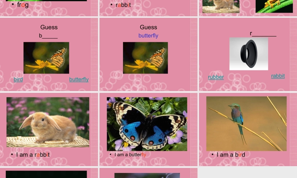 一年级英语下册 Unit 2（8）课件 沪教牛津版