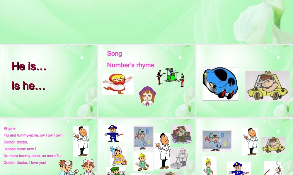 一年级英语下册 Unit 4（6）课件 沪教牛津版