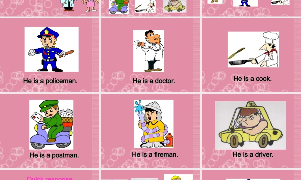 一年级英语下册 Unit 4（7）课件 沪教牛津版