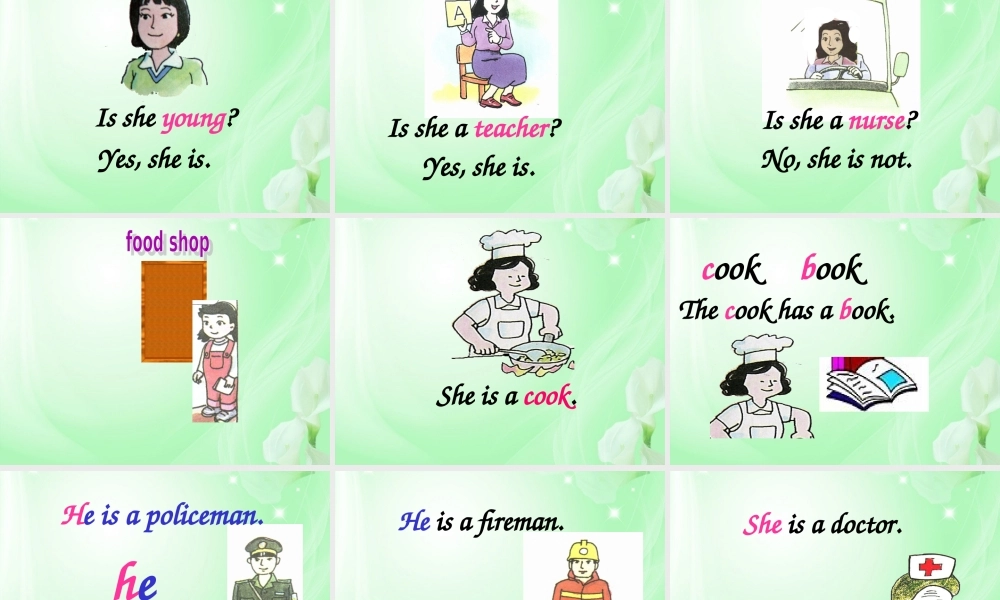 一年级英语下册 Unit 5（6）课件 沪教牛津版