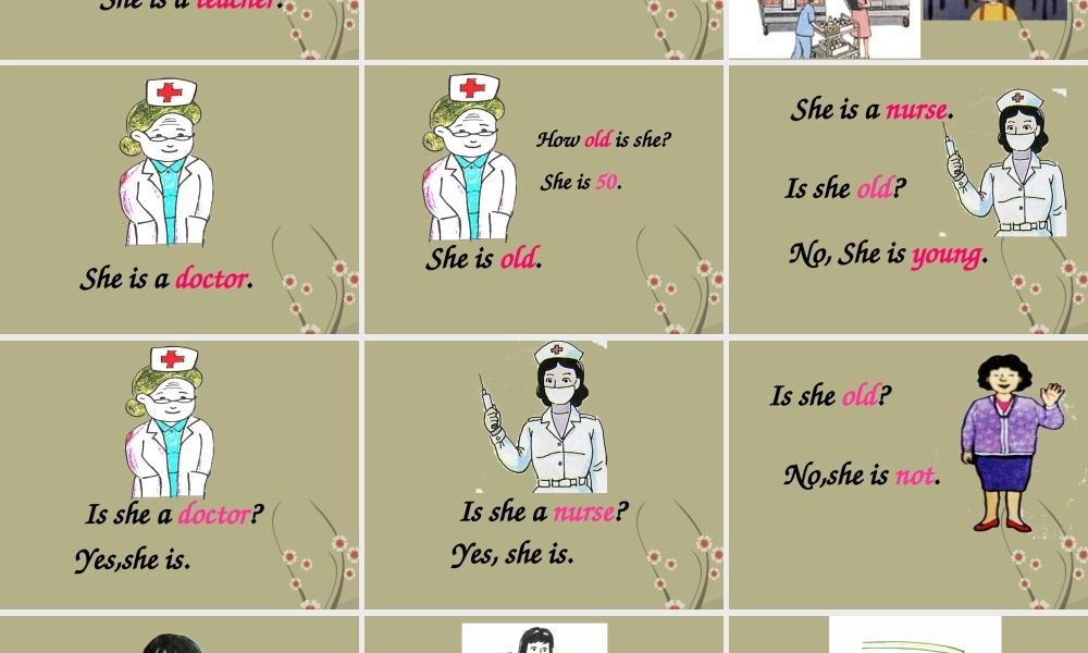 一年级英语下册 Unit 5(7)课件 沪教牛津版