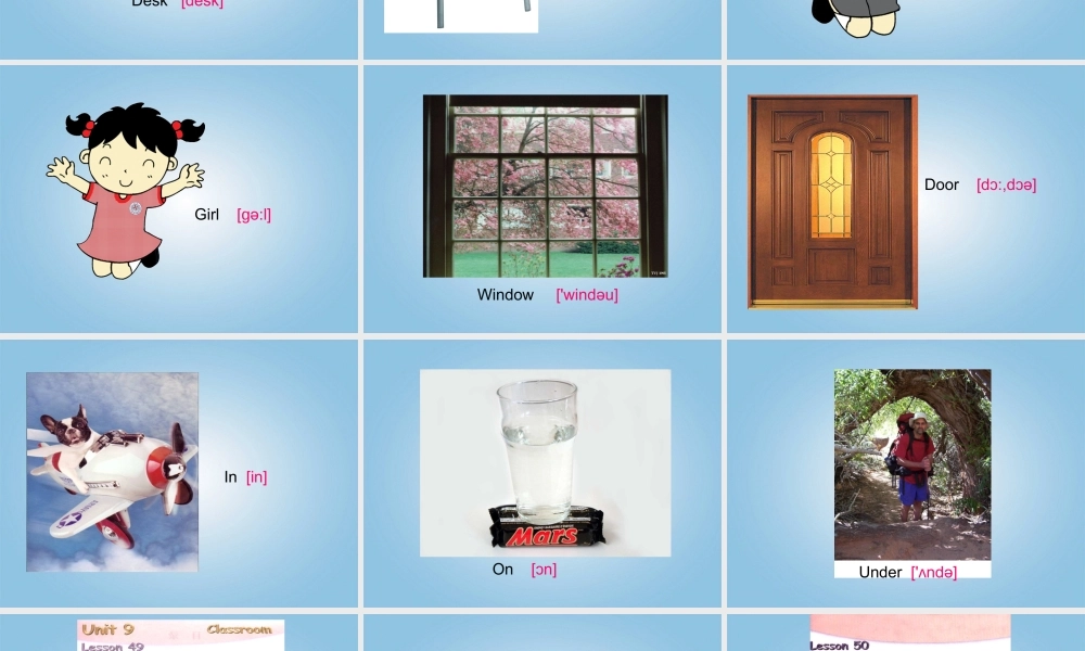 一年级英语下册 Unit 9 Lesson 49-51课件 人教新起点