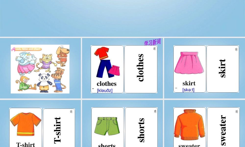 一年级英语下册 Unit 14 Lesson 79-81课件 人教新起点