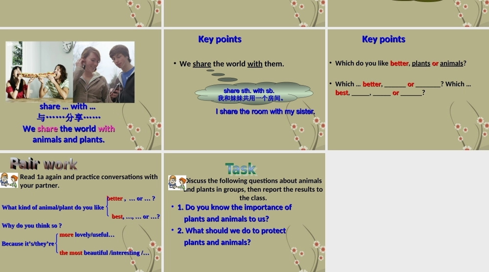 一年级英语下册 Unit 16(10)课件 上海新世纪版