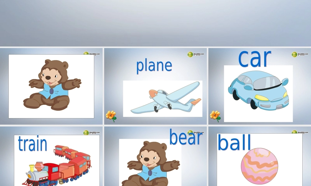 一年级英语下册 Unit3 Toys lesson 3课件 人教新起点（标准版）