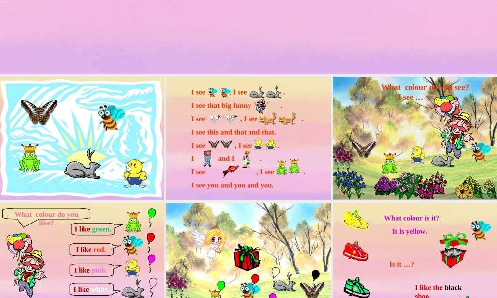 一年级英语下册 unit3(3)课件 沪教牛津版