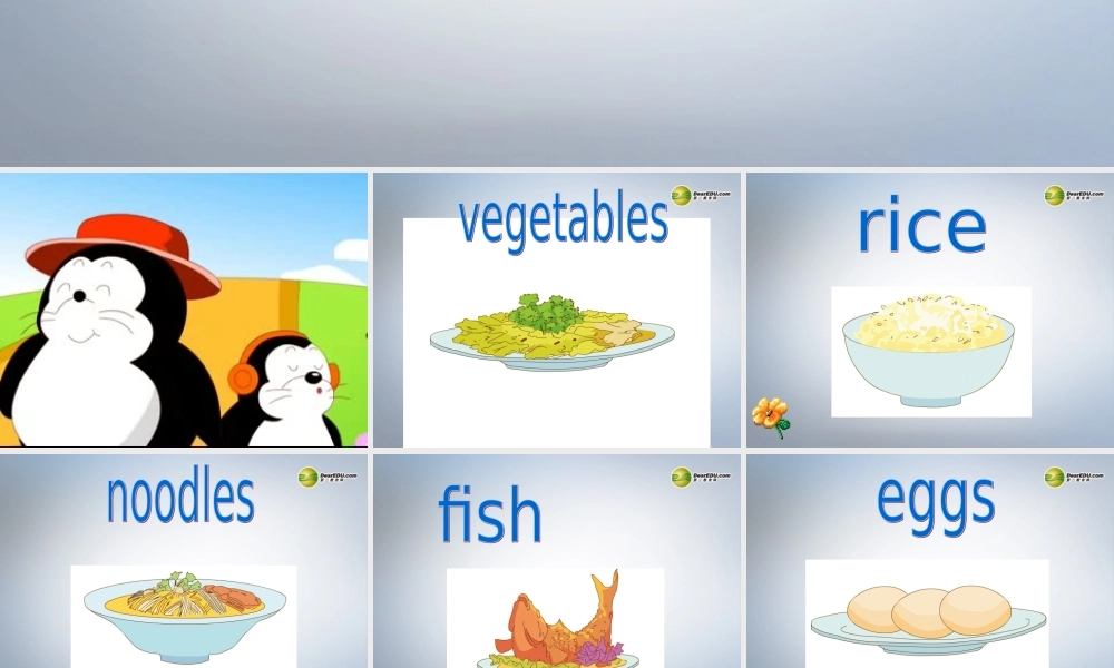 一年级英语下册 Unit4 Food lesson1课件 人教新起点（标准版）