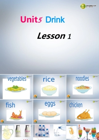 一年级英语下册 Unit5 Drink lesson1课件 人教新起点（标准版）