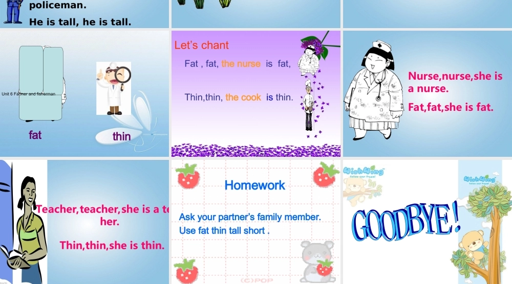 一年级英语下册 Unit6(5)课件 沪教牛津版