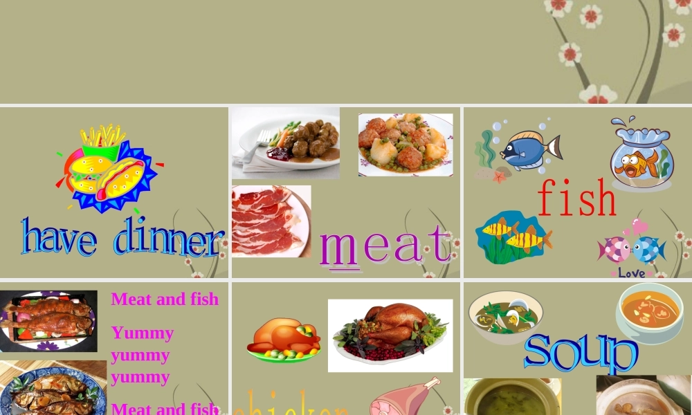 一年级英语下册 unit8(2)课件 沪教牛津版