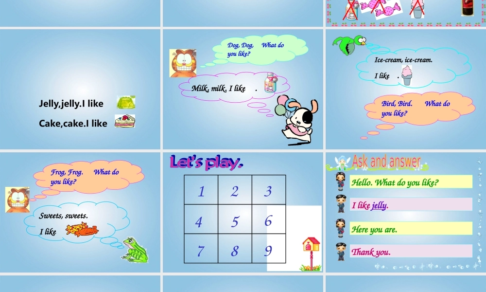 一年级英语下册 unit9（1）课件 苏教牛津版