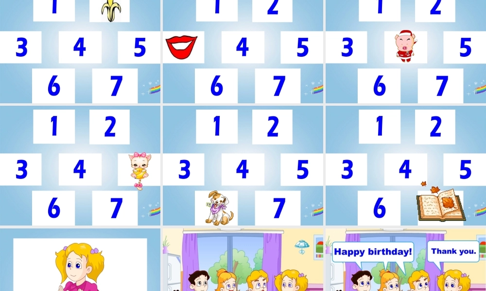 一年级英语下册 unit9（2）课件 苏教牛津版