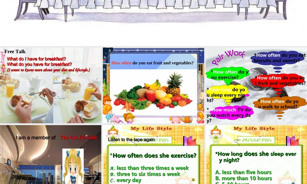 一年级英语下册《Food》课件 人教新起点-人教新起点小学一年级下册英语课件