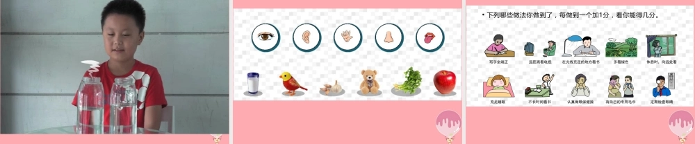 一年级科学上册 第2课 我的感官课件 冀教版-冀教版小学一年级上册自然科学课件