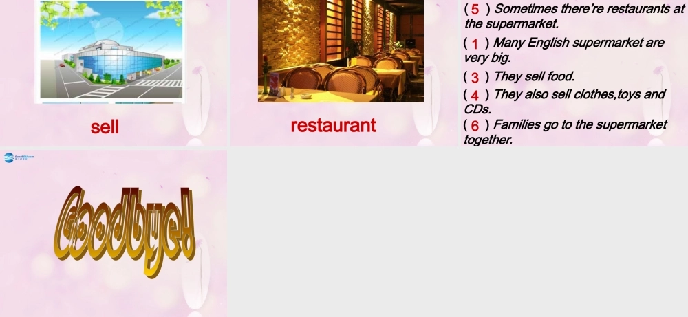 2014秋五年级英语上册 Module 2 Unit 2 They sell different things课件2 外研版（一起）