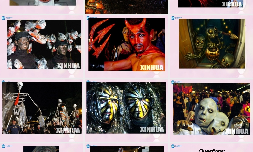 2014秋五年级英语上册 Module 3 Unit 1 Today is Halloween课件3 外研版（一起）