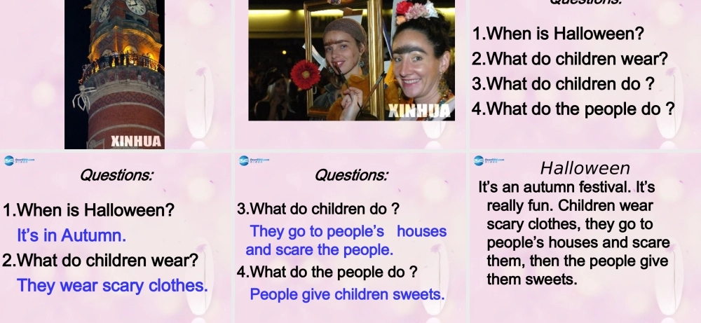 2014秋五年级英语上册 Module 3 Unit 1 Today is Halloween课件3 外研版（一起）