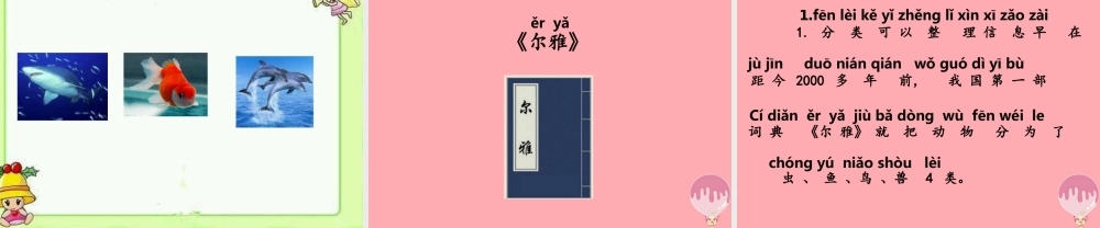 一年级科学上册 第10课 给物体分类课件1 冀教版-冀教版小学一年级上册自然科学课件