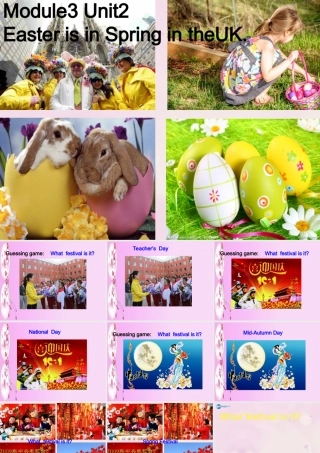 2014秋五年级英语上册 Module 3 Unit 2 Easter is in Spring in the UK课件6 外研版（一起）